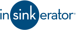 InSinkErator logo, a trusted brand for plumbing parts and fixtures, relevant to plumbers' services in Miami-Dade County, FL