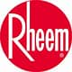 Rheem logo representing trusted water heater brand used by Miami-Dade County Plumbers for reliable plumbing services.